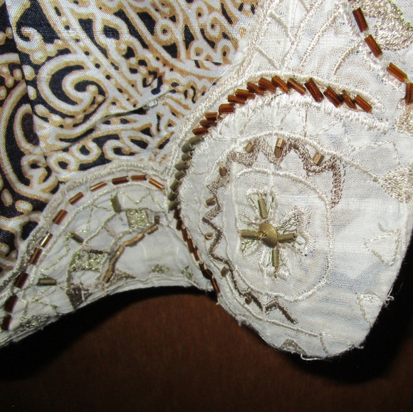 Chico Embelished Jacket- Size 2 - Picture 3 of 6